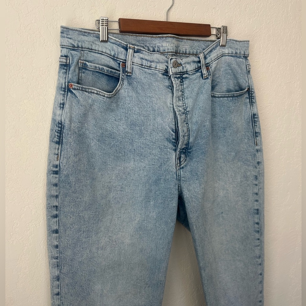 Old Navy Light Blue Straight Leg Jeans
